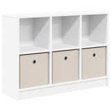 Sideboard with Drawer White 88.5 x 27.5 x 63.5 cm - Front View