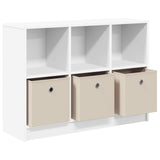 Sideboard with Drawer White 88.5 x 27.5 x 63.5 cm