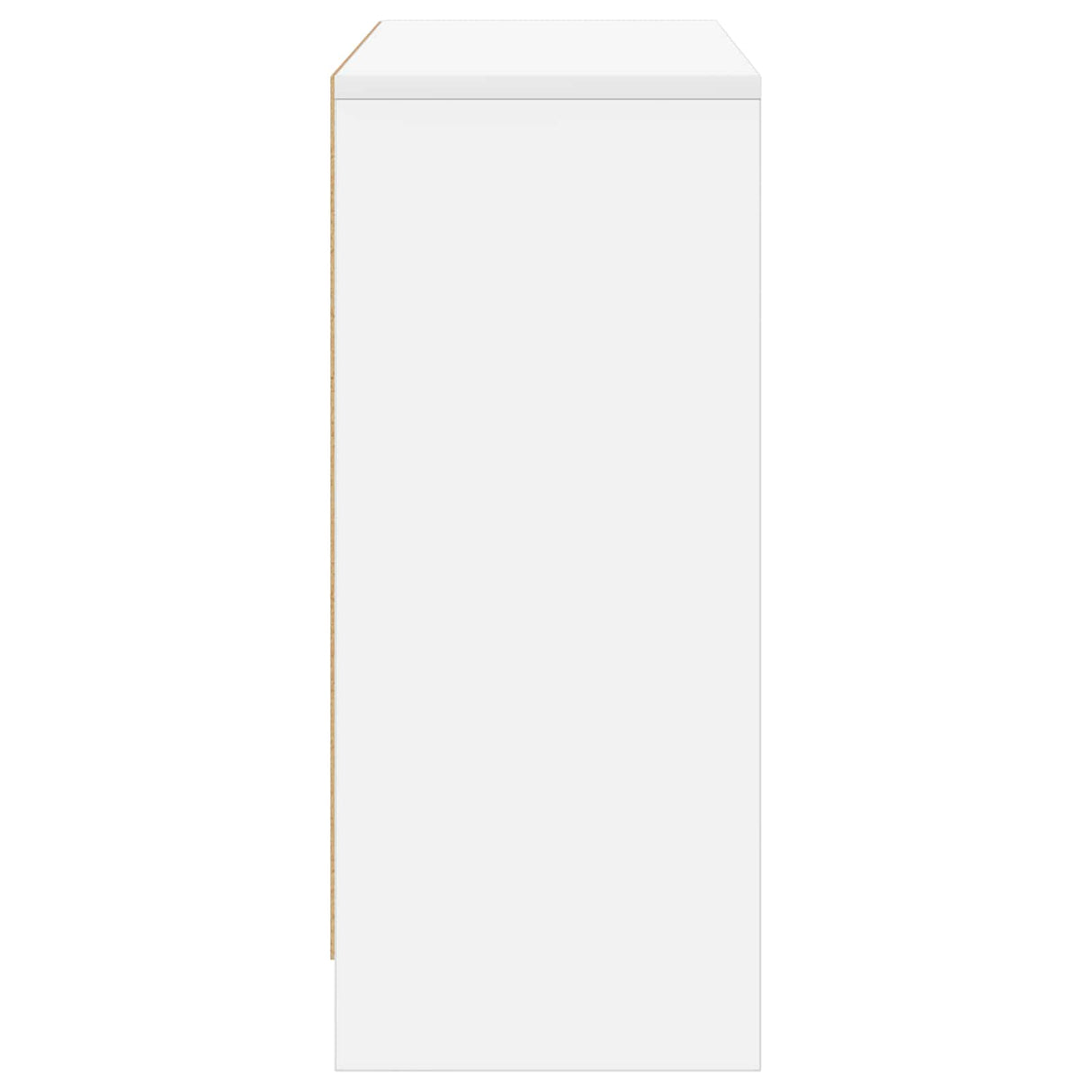 Sideboard with Drawer White 88.5 x 27.5 x 63.5 cm