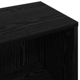 Sideboard with Drawer Black Oak 88.5 x 27.5 x 63.5 cm - Extra Image