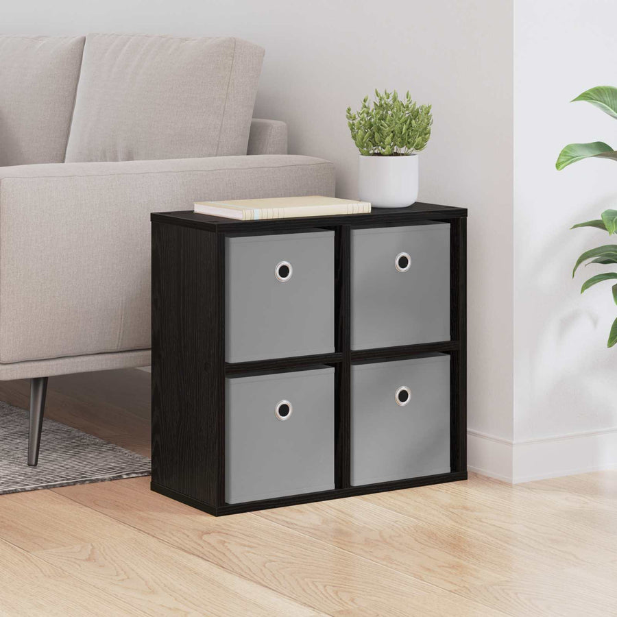 Sideboard Black Oak 49.5 x 22 x 47 cm