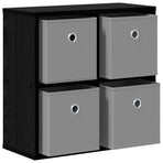 Sideboard Black Oak 49.5 x 22 x 47 cm