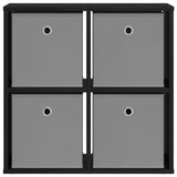 Sideboard with Drawer Black Oak 59.5 x 27 x 57 cm