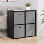 Sideboard Black Oak 68.5 x 32 x 67 cm