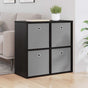 Sideboard Black Oak 68.5 x 32 x 67 cm