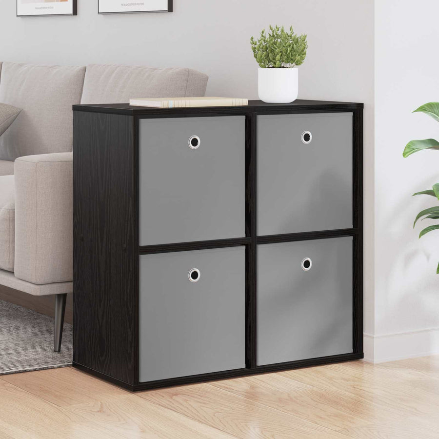 Sideboard Black Oak 68.5 x 32 x 67 cm