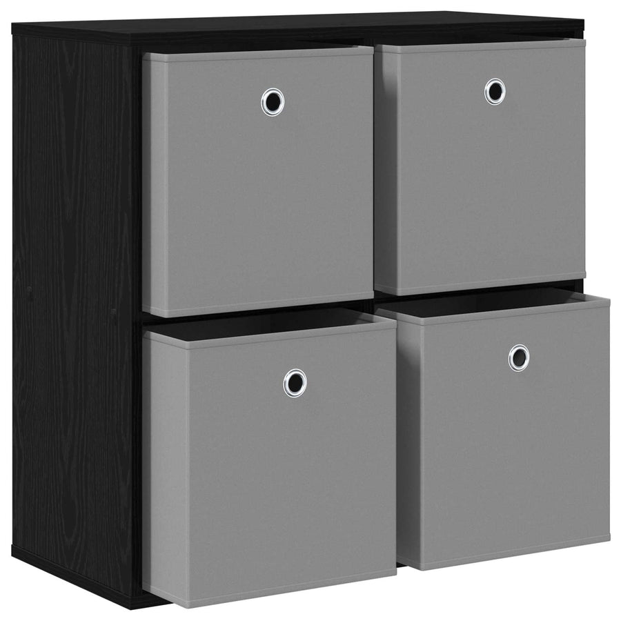 Sideboard Black Oak 68.5 x 32 x 67 cm