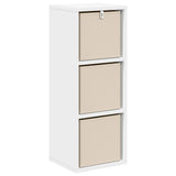 Sideboard with Drawer White 25.5 x 22 x 69.5 cm