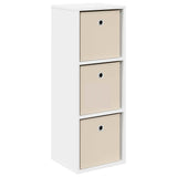 Sideboard with Drawer White 30.5 x 27 x 84.5 cm - Front View