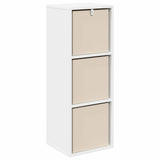 Sideboard with Drawer White 30.5 x 27 x 84.5 cm - Close-Up Angle