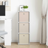 Sideboard with Drawer White 35 x 32 x 99.5 cm - Side View