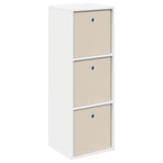 Sideboard with Drawer White 35 x 32 x 99.5 cm