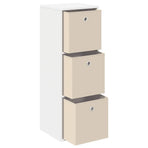 Sideboard with Drawer White 35 x 32 x 99.5 cm