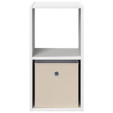 Bedside Table 2 pcs White 30.5 x 27 x 59.5 cm Engineered Wood