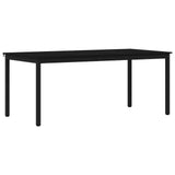 Dining Tables 180 x 90 x 75 cm Engineered Wood Rectangular - Front View