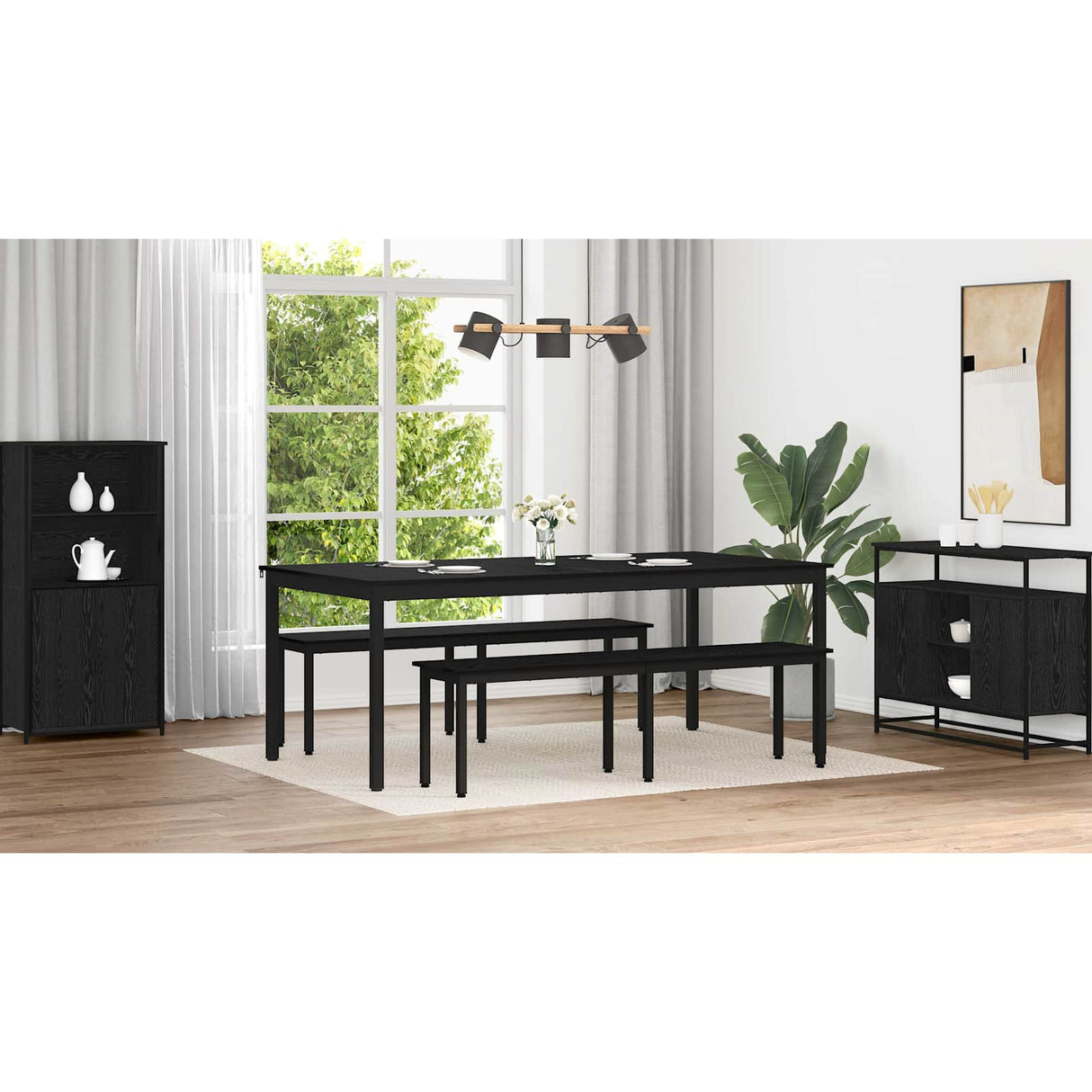 Dining Tables 200 x 100 x 75 cm Engineered Wood Rectangular
