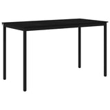 Standing Bar Table Engineered Wood Rectangular - Front View