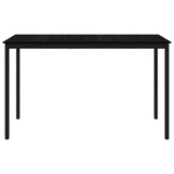 Standing Bar Table Engineered Wood Rectangular - 45-Degree Angle