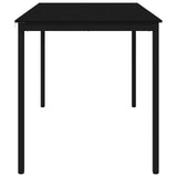 Standing Bar Table Engineered Wood Rectangular - Rear View