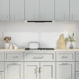 Kitchen Backsplash 2 pcs Transparent 90 x 40 cm Tempered Glass