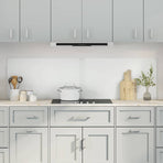 Kitchen Backsplash 2 pcs Transparent 90 x 50 cm Tempered Glass