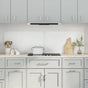 Kitchen Backsplash 2 pcs Transparent 90 x 50 cm Tempered Glass