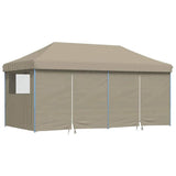 Party Tent Pop-up Taupe 580 x 292 x 315 cm Oxford Fabric