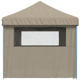 Party Tent Pop-up Taupe 580 x 292 x 315 cm Oxford Fabric - 45-Degree Angle
