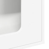 Cat House White 51 x 30 x 42 cm Engineered Wood - Low Angle