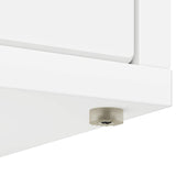 Cat House White 51 x 30 x 42 cm Engineered Wood - Extra Image
