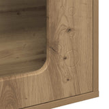 Cat House Artisian Oak 51 x 30 x 42.5 cm Engineered Wood - Low Angle