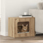 Cat House Artisan Oak 51 x 30 x 42.5 cm Engineered Wood