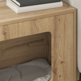 Cat House Artisian Oak 51 x 30 x 42.5 cm Engineered Wood - Top-Down View