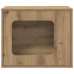 Cat House Artisan Oak 51 x 30 x 42.5 cm Engineered Wood