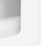 Cat House White 51 x 30 x 52 cm Engineered Wood - Low Angle