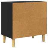 Cat House Black 51 x 30 x 52 cm Engineered Wood - Close-Up Angle