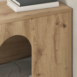 Cat House Artisian Oak 51 x 30 x 52 cm Engineered Wood - Top-Down View