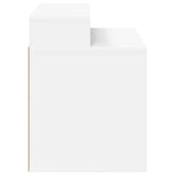 Cat House White 42.5 x 40 x 53.5 cm Engineered Wood