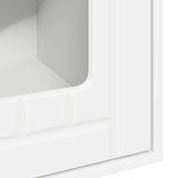 Cat House White 53 x 52 x 62 cm Engineered Wood - Extra Image