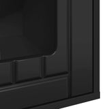 Cat House Black 53 x 52 x 62 cm Engineered Wood - Extra Image