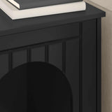 Cat House Black 53 x 52 x 62 cm Engineered Wood
