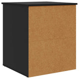 Cat House Black 53 x 52 x 62 cm Engineered Wood