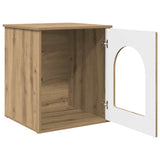 Cat House Artisian Oak 53 x 52 x 62 cm Engineered Wood