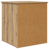 Cat House Artisian Oak 53 x 52 x 62 cm Engineered Wood - Low Angle