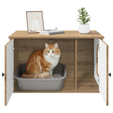 Cat House Artisian Oak 85 x 55 x 50.5 cm Engineered Wood - Extra Image