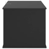 Cat House Black 85 x 55 x 50 cm Engineered Wood - Close-Up Angle