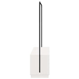 Clothes Rack with Storage White and Black 113 x 40 x 157.5 cm