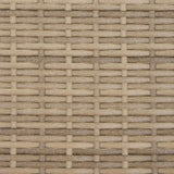 Reclining Garden Chair Beige and Cream 64 x 57.5 x 112 cm