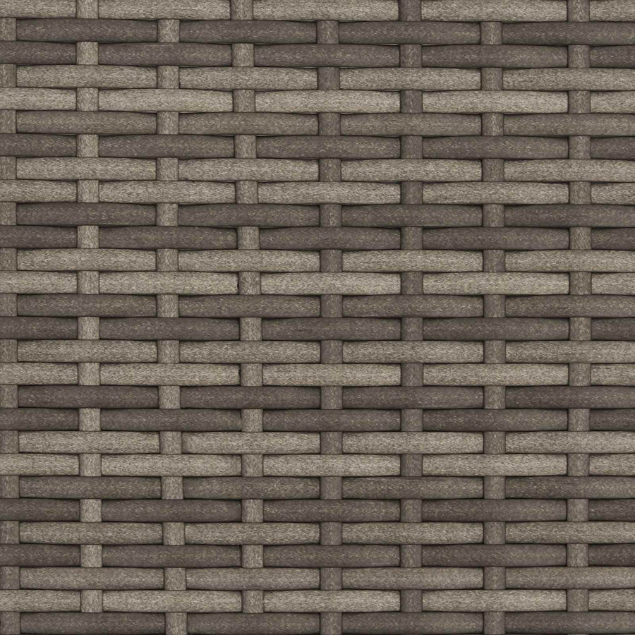 Garden Chair 2 pcs Grey and Dark Grey Steel and Polyester