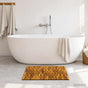 Bath Mats 2 pcs Natural 44 x 60 cm Solid Acacia Wood